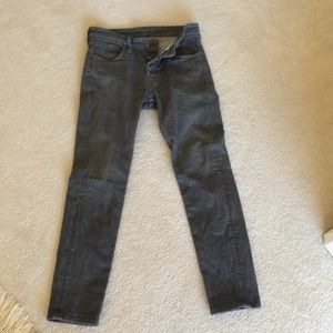 Levis Original Charcoal Commuter Jeans Rare